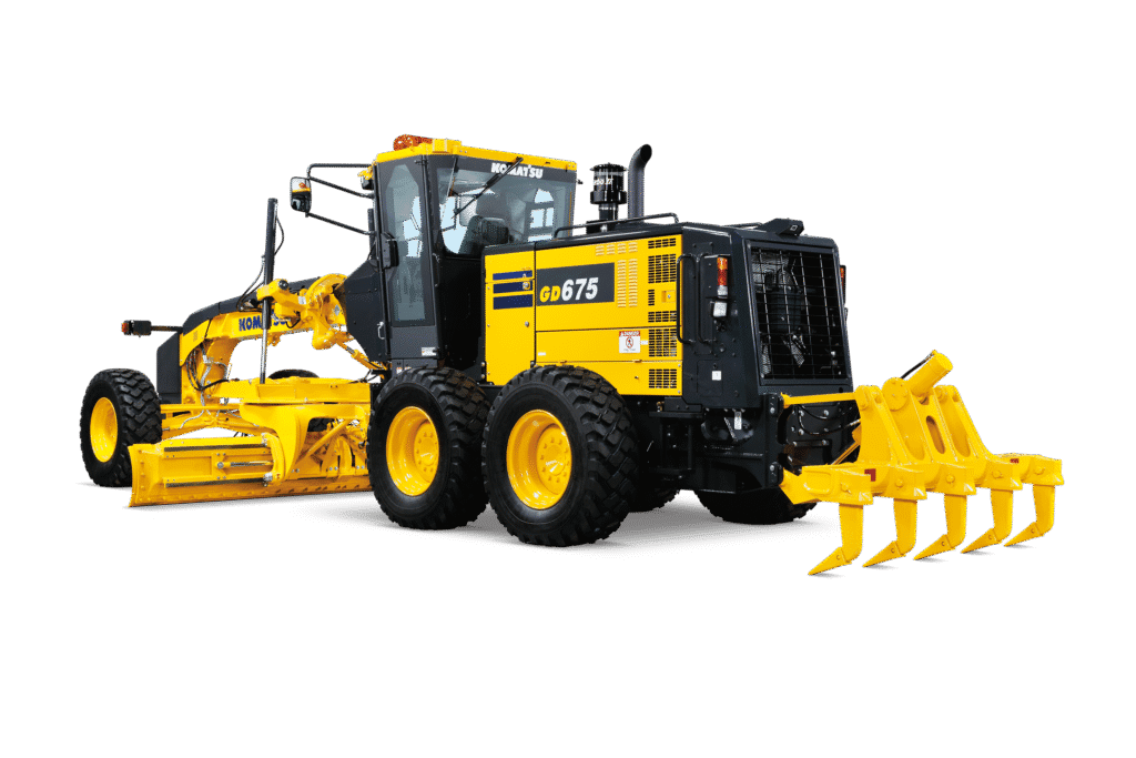 Автогрейдер Komatsu GD675-7 - Сумітек Україна