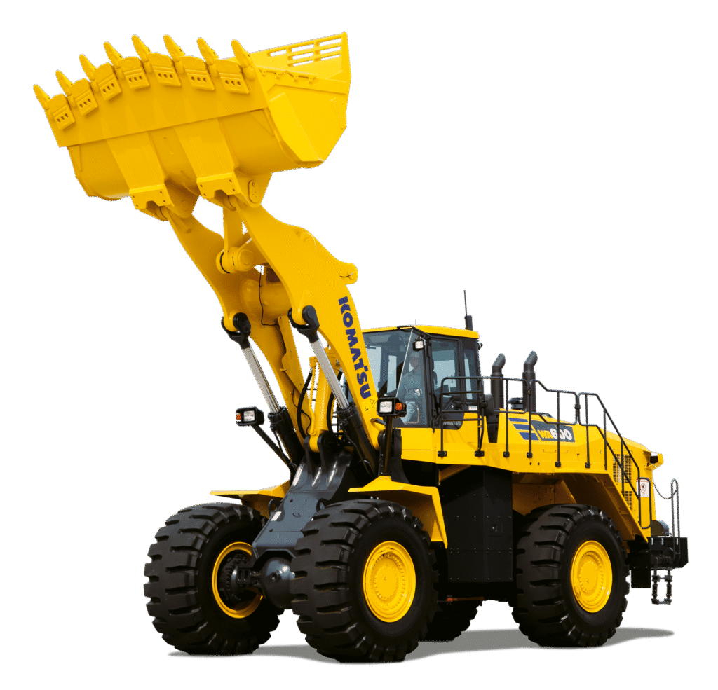 Колісний навантажувач Komatsu WA600-8